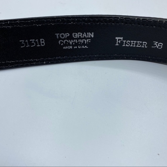 Southwestern Embossed Silver Big Buckle 38 - Picture 3 of 9